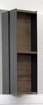 Полка «Comforty» Дартфорд 20 вставка к зеркалу дуб тёмно-коричневый