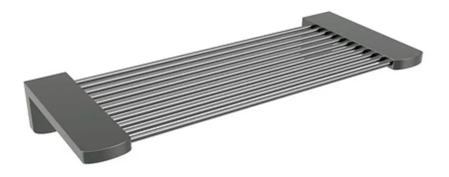 Полка для полотенец «Bemeta» Graphit 156102272 на стену графит