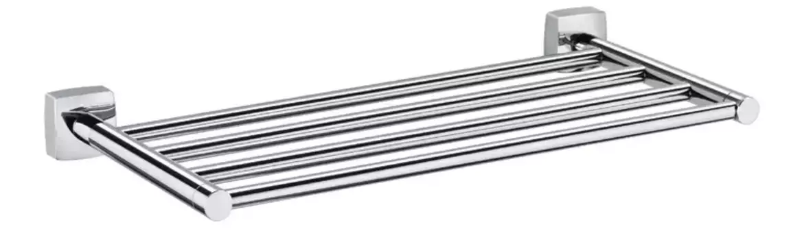 Полка для полотенец «Fixsen» Kvadro FX-61316 на стену хром