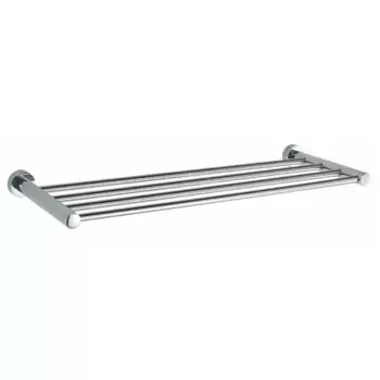 Полка для полотенец «WasserKRAFT» Donau K-9411 на стену хром