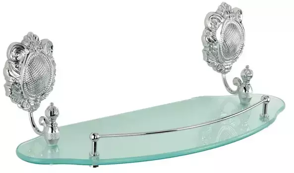 Полка к зеркалу «Migliore» Cleopatra 16665 на стену хром