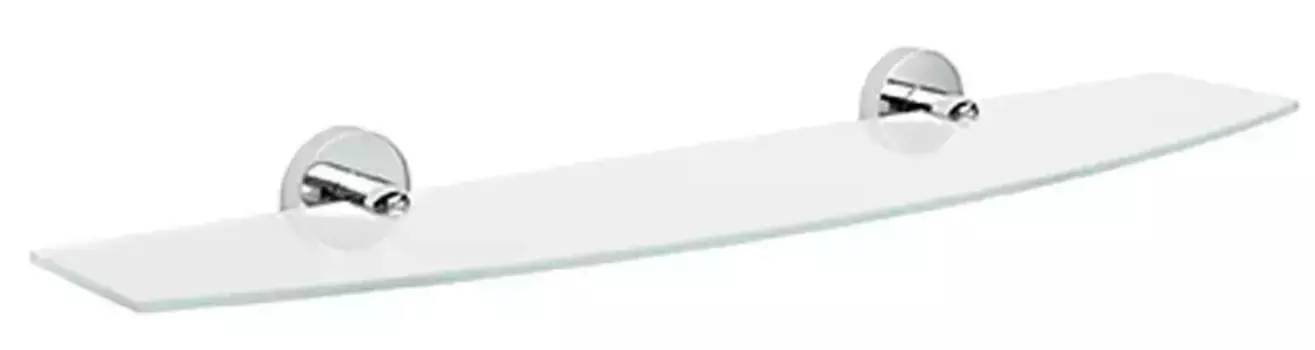 Полка к зеркалу «WasserKRAFT» Mosel K-46624 на стену хром