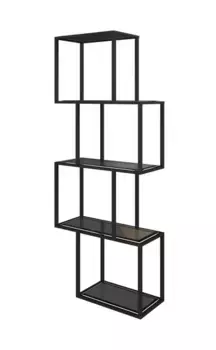 Полка «Marka One» Chain 35 графит матовый