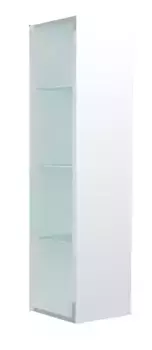 Полка «Marka One» Cube 15 подвесная белая