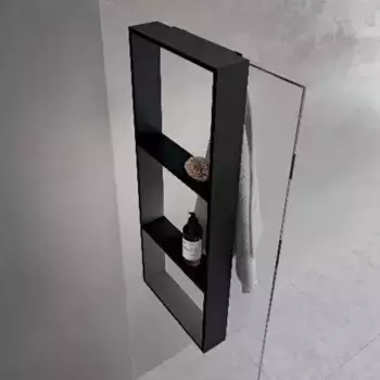 Полка «Novellini» R90AKFPO3590-H чёрная матовая