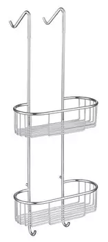 Полка с крючками «Timo» Nelson 150084 навесной хром