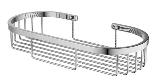 Полка в ванну «Акватек» AQ4916CR на стену хром