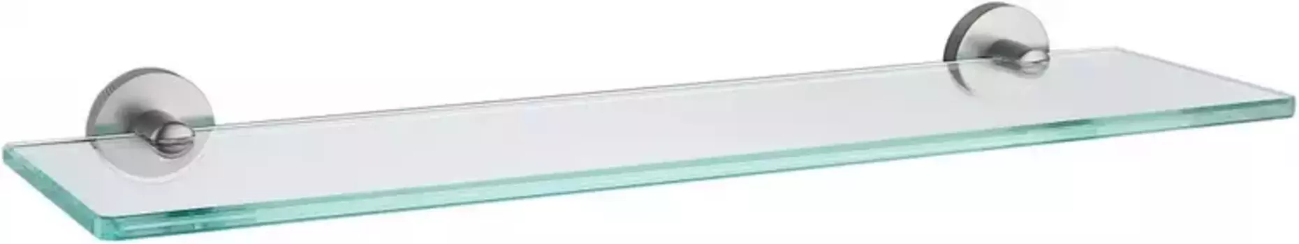 Полка в ванну «Allen Brau» Priority 6.31013-BN на стену прозрачная/брашированный никель
