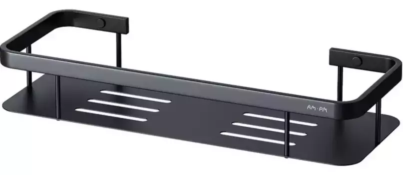 Полка в ванну «Am.Pm» Sense L A7453122 на стену чёрная матовая