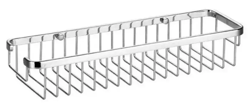 Полка в ванну «Art&Max» AM-G-8963A-Cr на стену хром