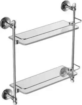 Полка в ванну «Art&Max» Antic Crystal AM-E-2682BSJ-Cr на стену хром