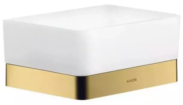 Полка в ванну «Axor» Universal Softsquare 42802990 на стену полированное золото