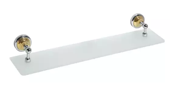 Полка в ванну «Bemeta» Retro 144202248 на стену хром/золото