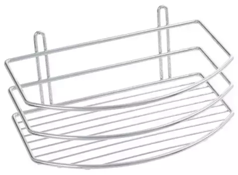Полка в ванну «Fixsen» FX-720-1 на стену хром
