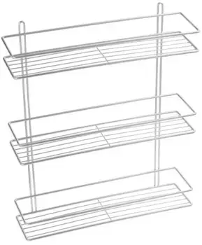 Полка в ванну «Fixsen» FX-730-3 на стену хром