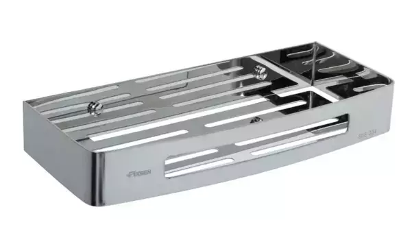 Полка в ванну «Fixsen» Hotel FX-31003B на стену хром