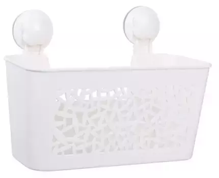 Полка в ванну «Grampus» Blonde GR-7085 на стену белая