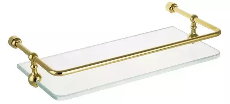 Полка в ванну «Migliore» Complementi 22000 на стену золото