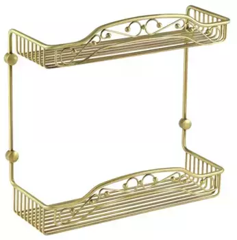 Полка в ванну «Migliore» Complementi 22023 на стену бронза