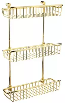 Полка в ванну «Migliore» Complementi 22046 на стену золото