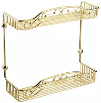 Полка в ванну «Migliore» Complementi 22047 на стену золото