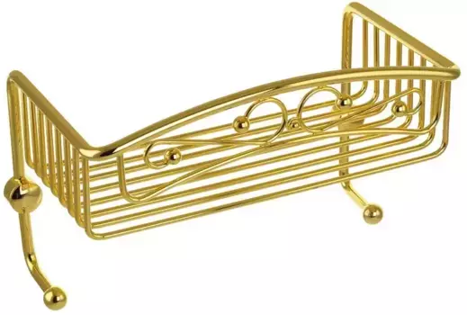 Полка в ванну «Migliore» Complementi 22051 на стену золото