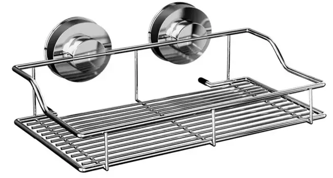 Полка в ванну «Ridder» 12010100 на стену хром