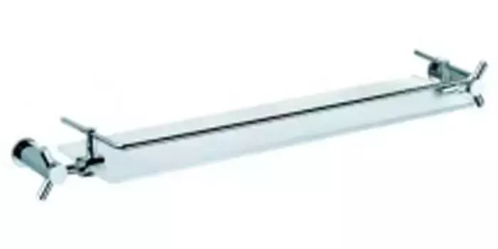 Полка в ванну «Schein» Pollock 039B/M на стену матовый хром