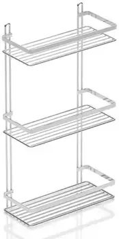 Полка в ванну «Tekno-tel» ES065SSS на стену сталь глянцевая