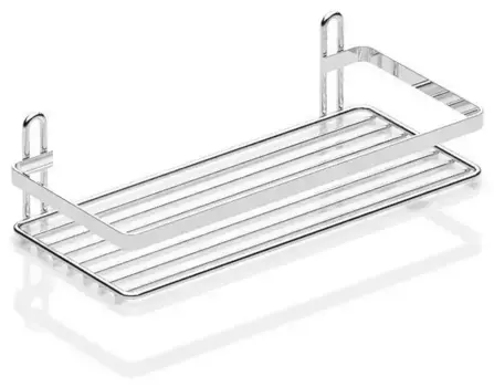 Полка в ванну «Tekno-tel» ES081SSS на стену сталь глянцевая