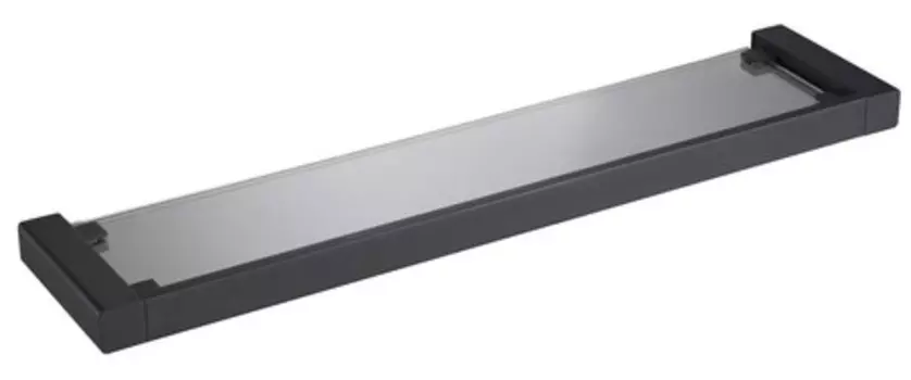 Полка в ванну «Timo» Selene 14072/03 на стену чёрный