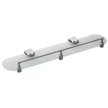 Полка в ванну «WasserKRAFT» Berkel K-6844 на стену хром