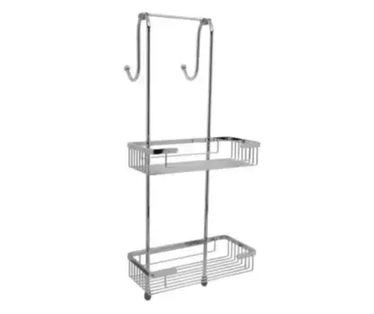 Полка в ванну «WasserKRAFT» K-72222 навесной хром