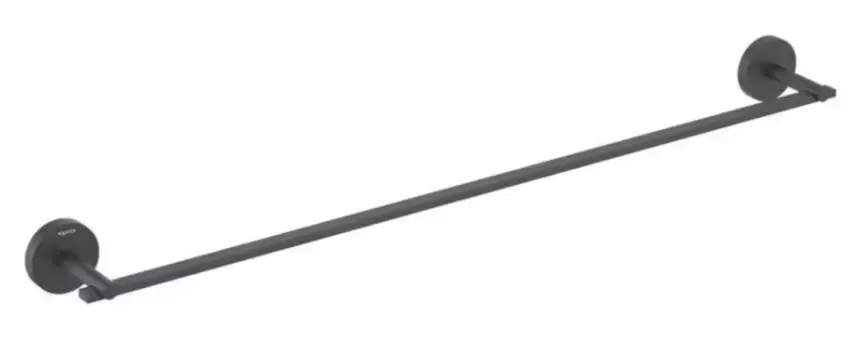 Полотенцедержатель «Акватек» Бетта AQ4614MB на стену чёрный матовый