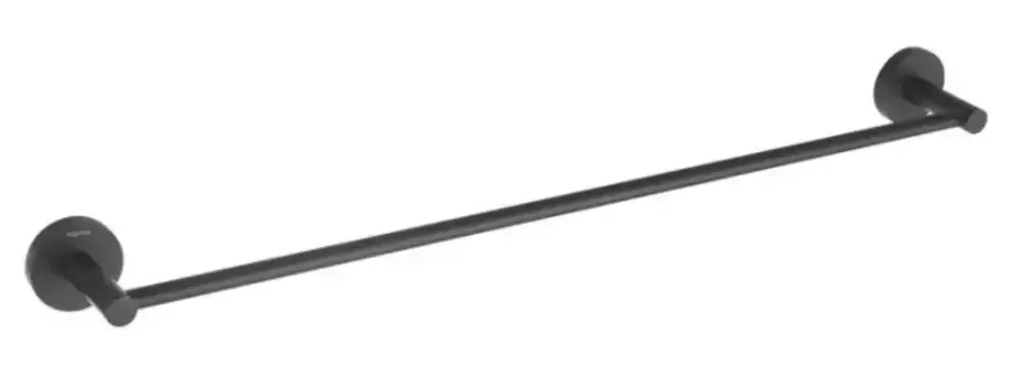 Полотенцедержатель «Акватек» Европа AQ4114MB на стену чёрный матовый
