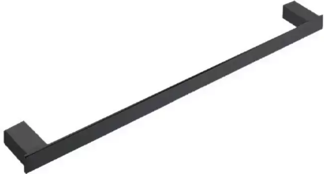 Полотенцедержатель «Allen Brau» Infinity 6.21A11-31 на стену чёрный матовый