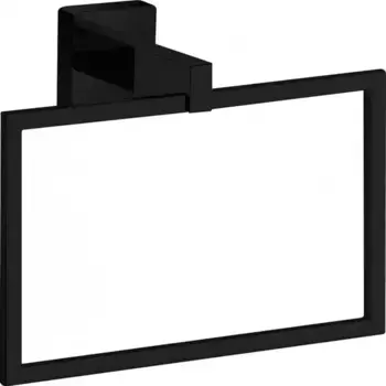 Полотенцедержатель «Aquanet» 6580MB на стену чёрный матовый