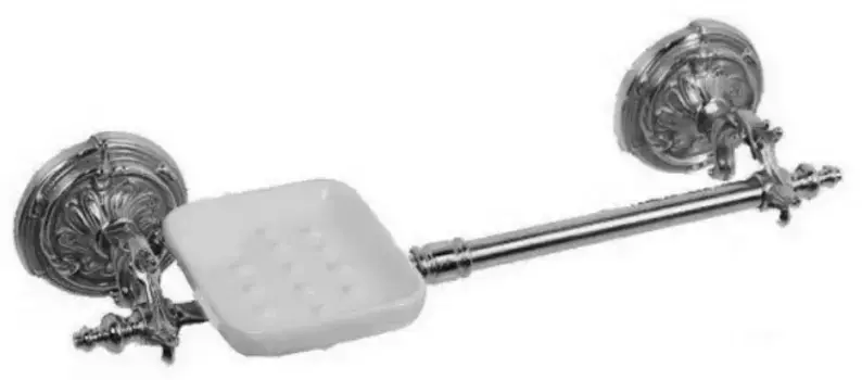 Полотенцедержатель «Art&Max» Barocco AM-2057P-Cr на стену хром