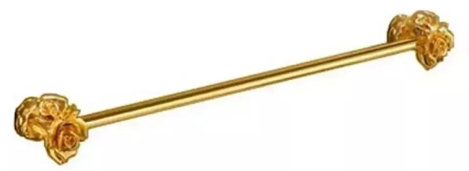 Полотенцедержатель «Art&Max» Rose AM-0917-Do на стену золото