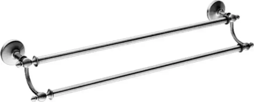 Полотенцедержатель двойной «Art&Max» Antic AM-2648AL на стену хром