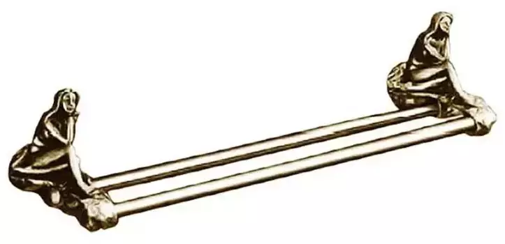 Полотенцедержатель двойной «Art&Max» Juno AM-0718-B на стену бронза