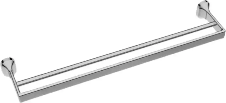 Полотенцедержатель двойной «Art&Max» Ovale AM-4048B на стену хром