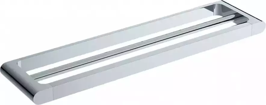 Полотенцедержатель двойной «Art&Max» Platino AM-E-3948AL на стену хром