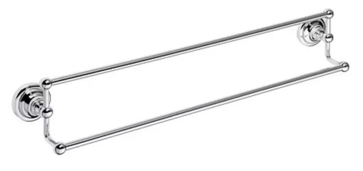 Полотенцедержатель двойной «Bemeta» Retro 144304232 на стену хром