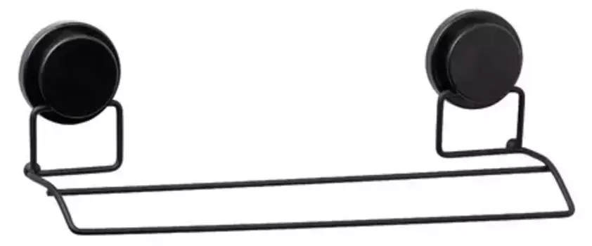 Полотенцедержатель двойной «Fixsen» Magic Black FX-45002 на стену чёрный