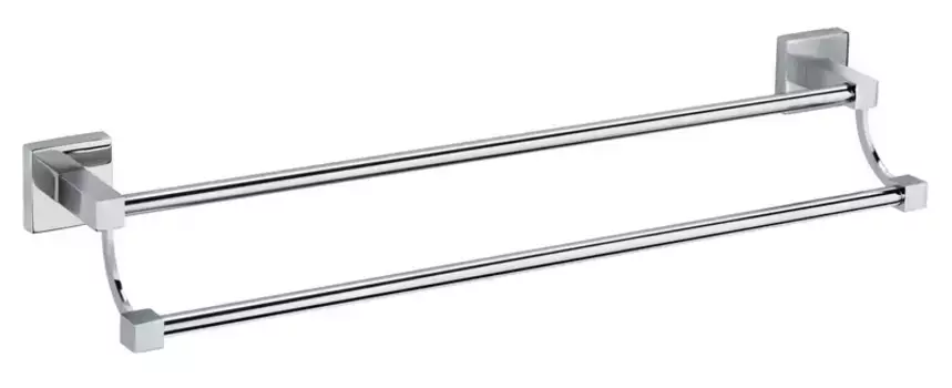 Полотенцедержатель двойной «Fixsen» Metra FX-11102 на стену хром