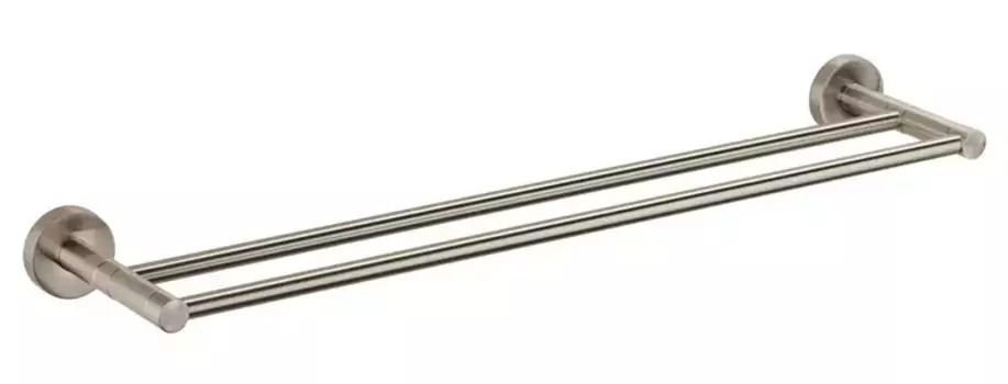 Полотенцедержатель двойной «Fixsen» Modern FX-51502 на стену сатин