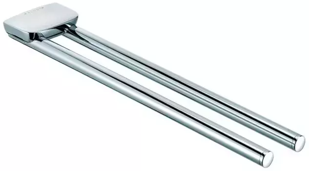 Полотенцедержатель двойной «Kludi» Ambienta 5397705 на стену хром