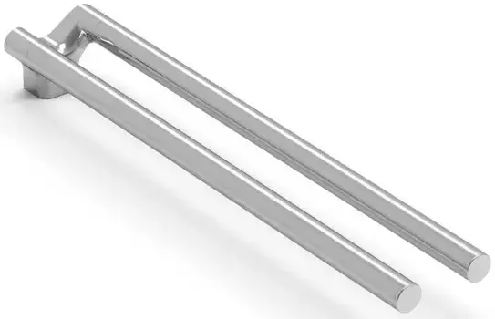 Полотенцедержатель двойной «Koin» Cut CUT701 на стену хром