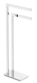 Полотенцедержатель двойной «Langberger» Accessories 70381 напольный хром